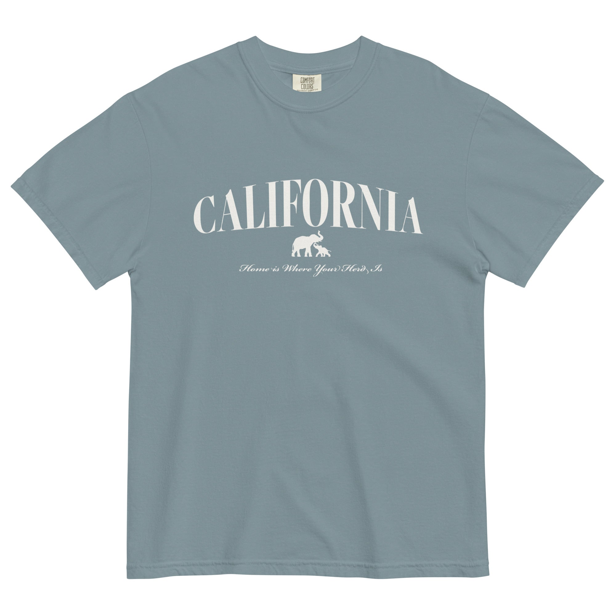 Home Is Where Your Herd Is CA Unisex Heavyweight T-shirt