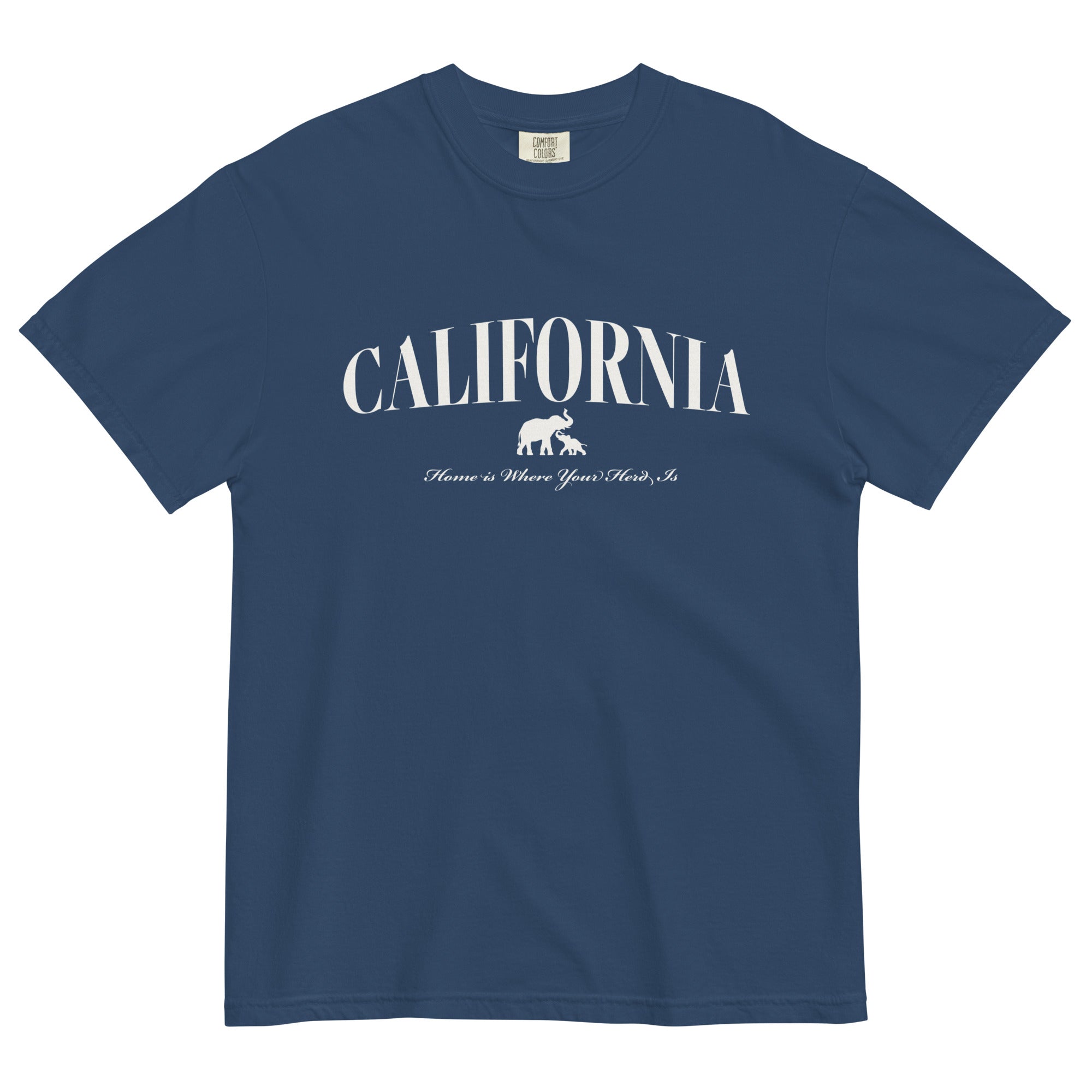 Home Is Where Your Herd Is CA Unisex Heavyweight T-shirt