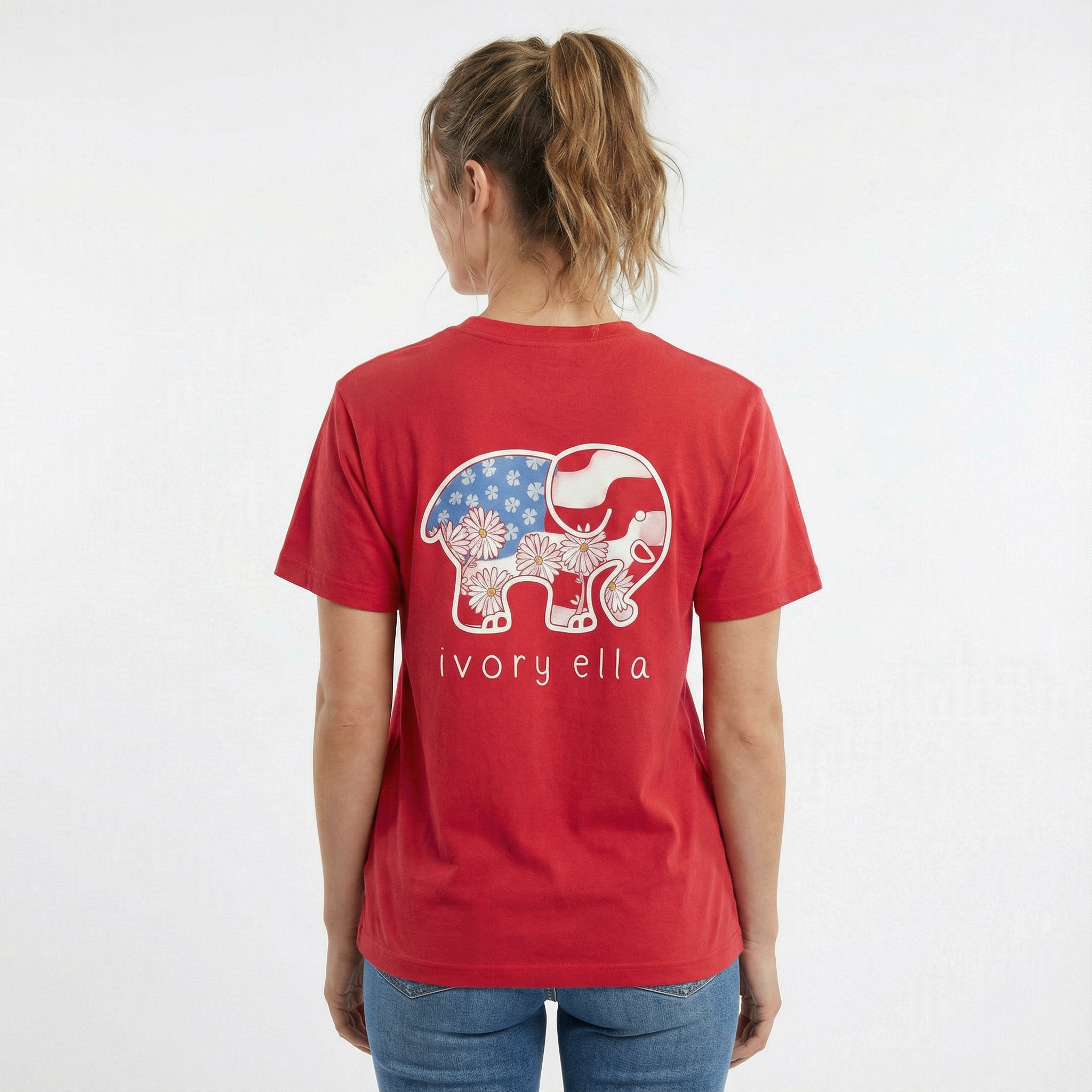 Americana Daisy Unisex T-shirt