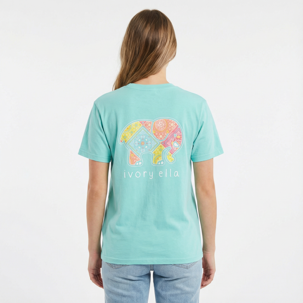 Quilted Paisley Unisex Heavyweight T-shirt