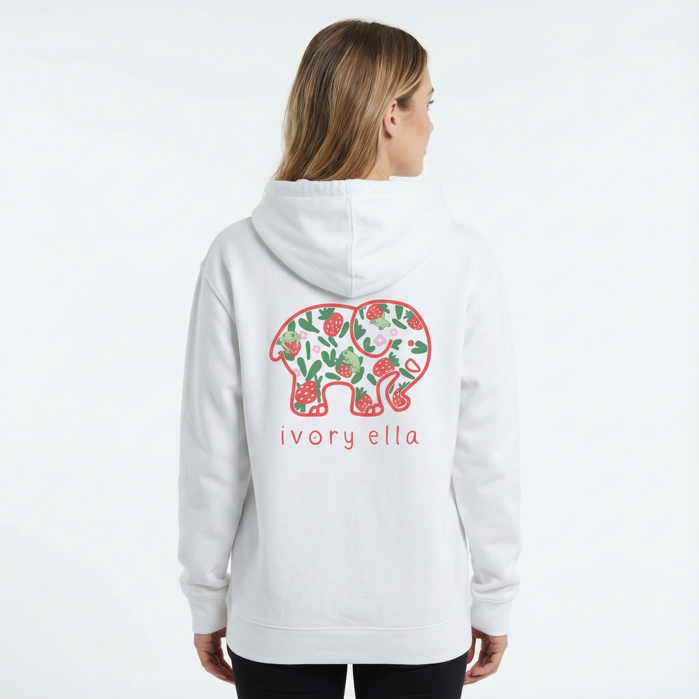 Strawberry Frogs Unisex Hoodie