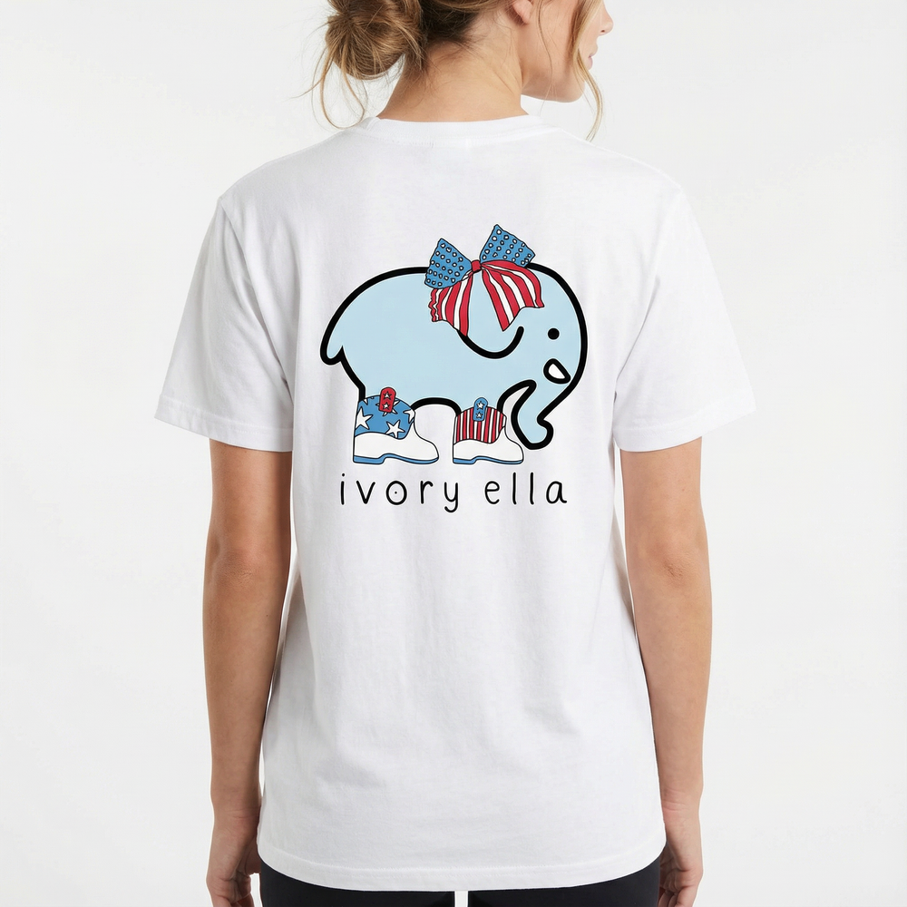 Patriotic Ella Unisex T-shirt