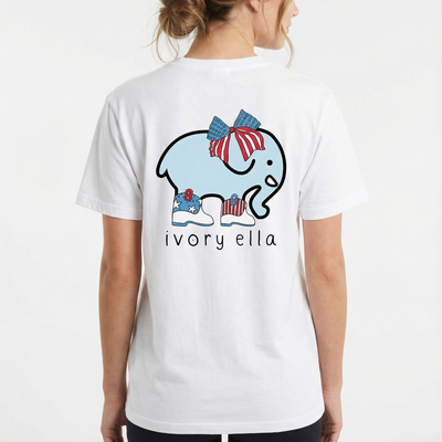 Patriotic Ella Unisex T-shirt