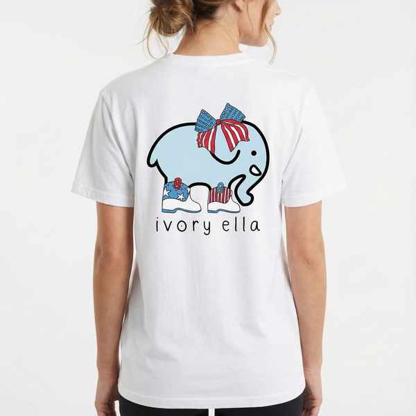 Patriotic Ella Unisex T-shirt – Ivory Ella