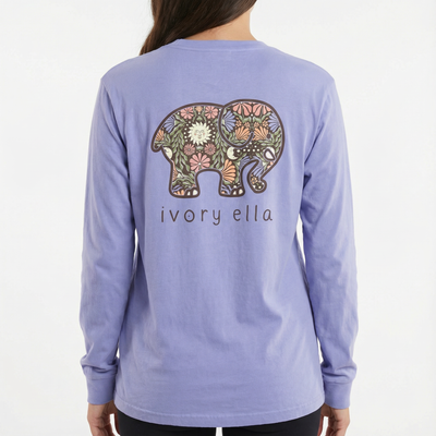 Moon Mandala Heavyweight Long-sleeve Shirt