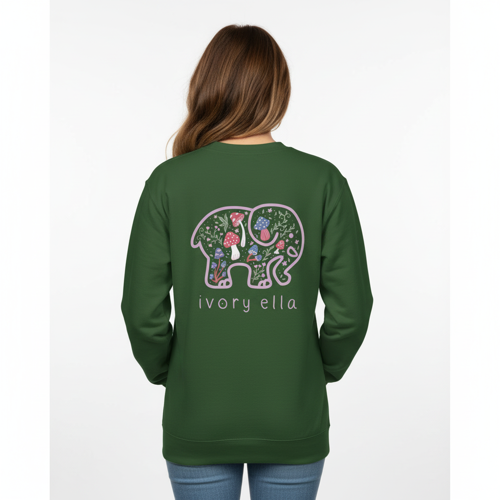 Mushroom Forest Unisex Premium Sweatshirt