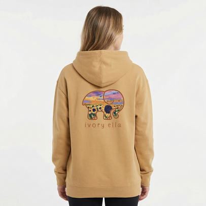 Sunflowers Fields Unisex Midweight Hoodie