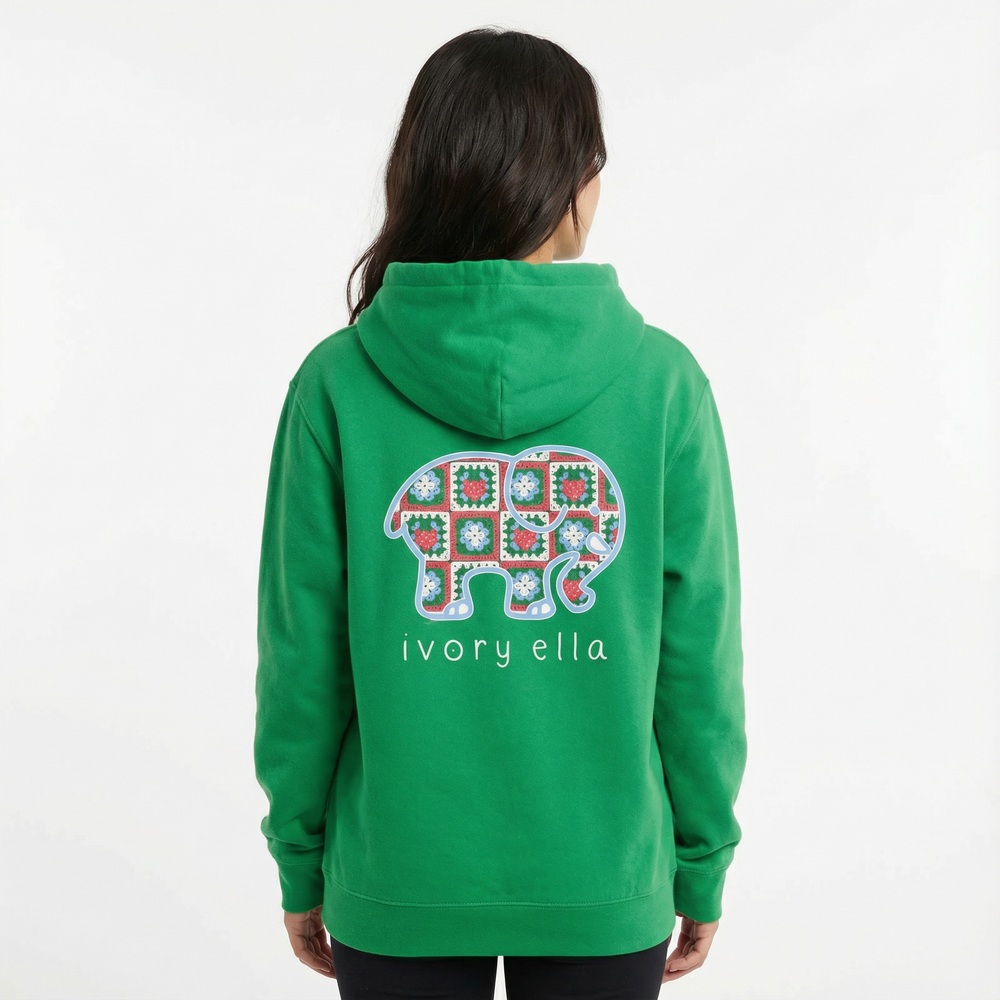 Strawberry Patchwork Unisex Hoodie
