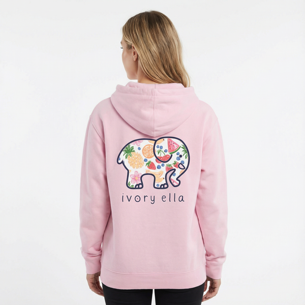 Fruit Frenzy Unisex Hoodie – Ivory Ella