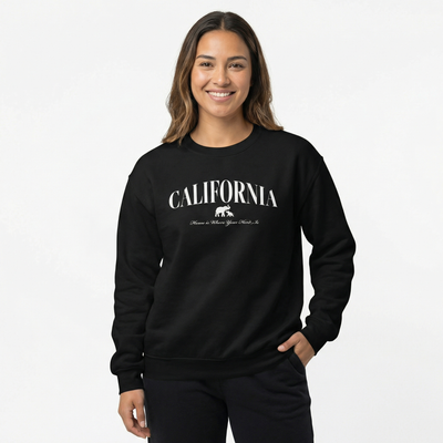 Home Is Where Your Herd Is California Unisex Sweatshirt