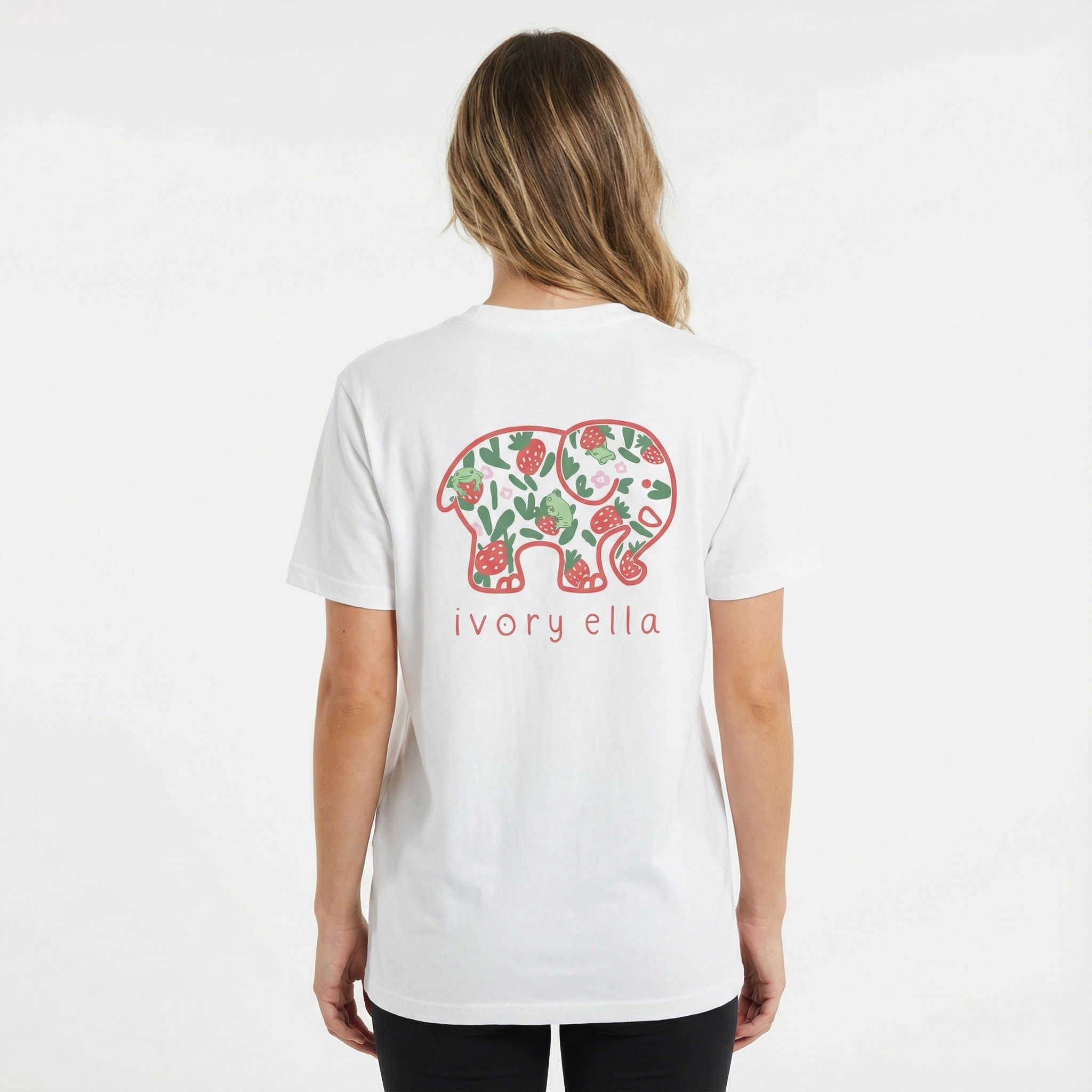 Strawberry Frogs Unisex Heavyweight T-shirt – Ivory Ella