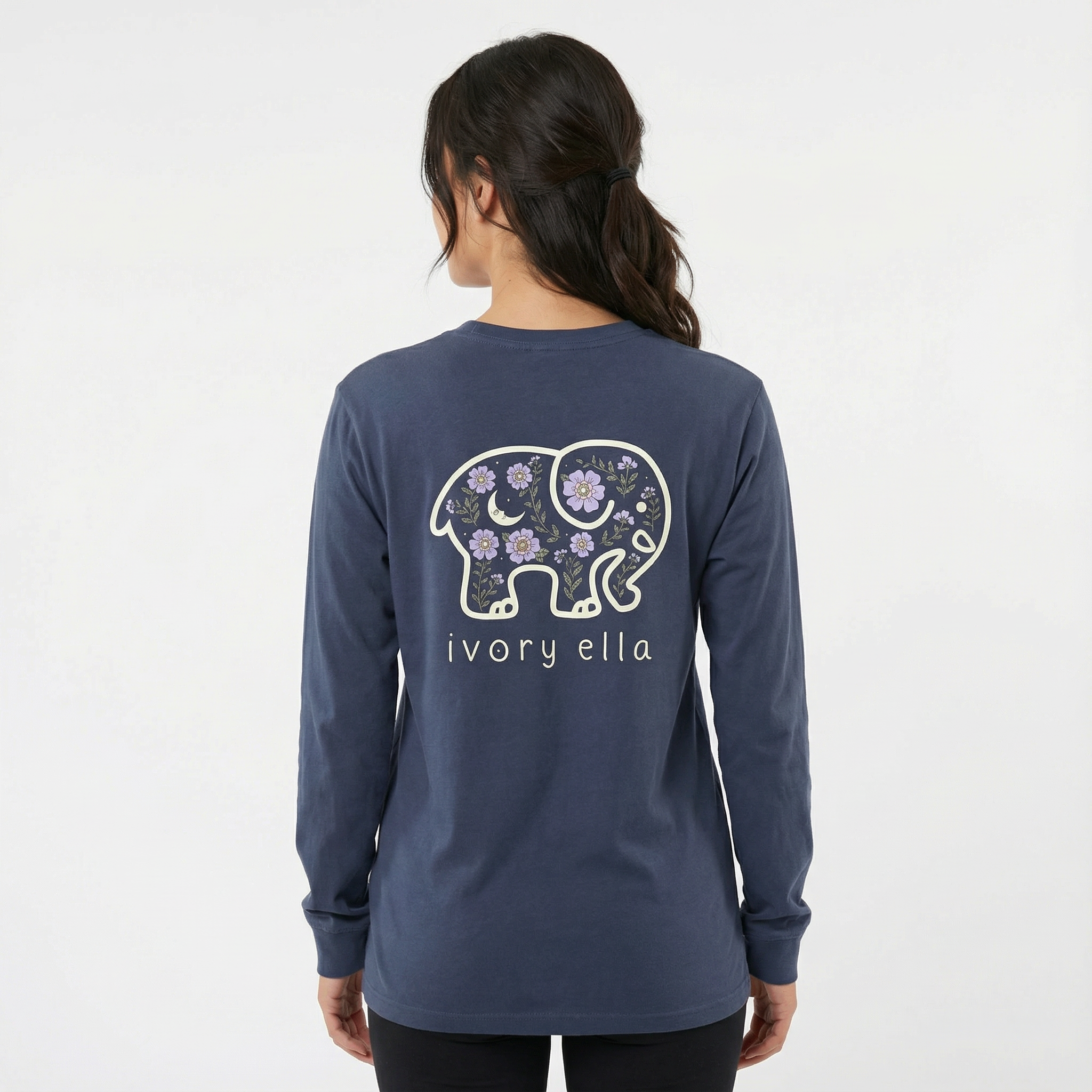 Moonlit Garden Heavyweight Long-sleeve Shirt