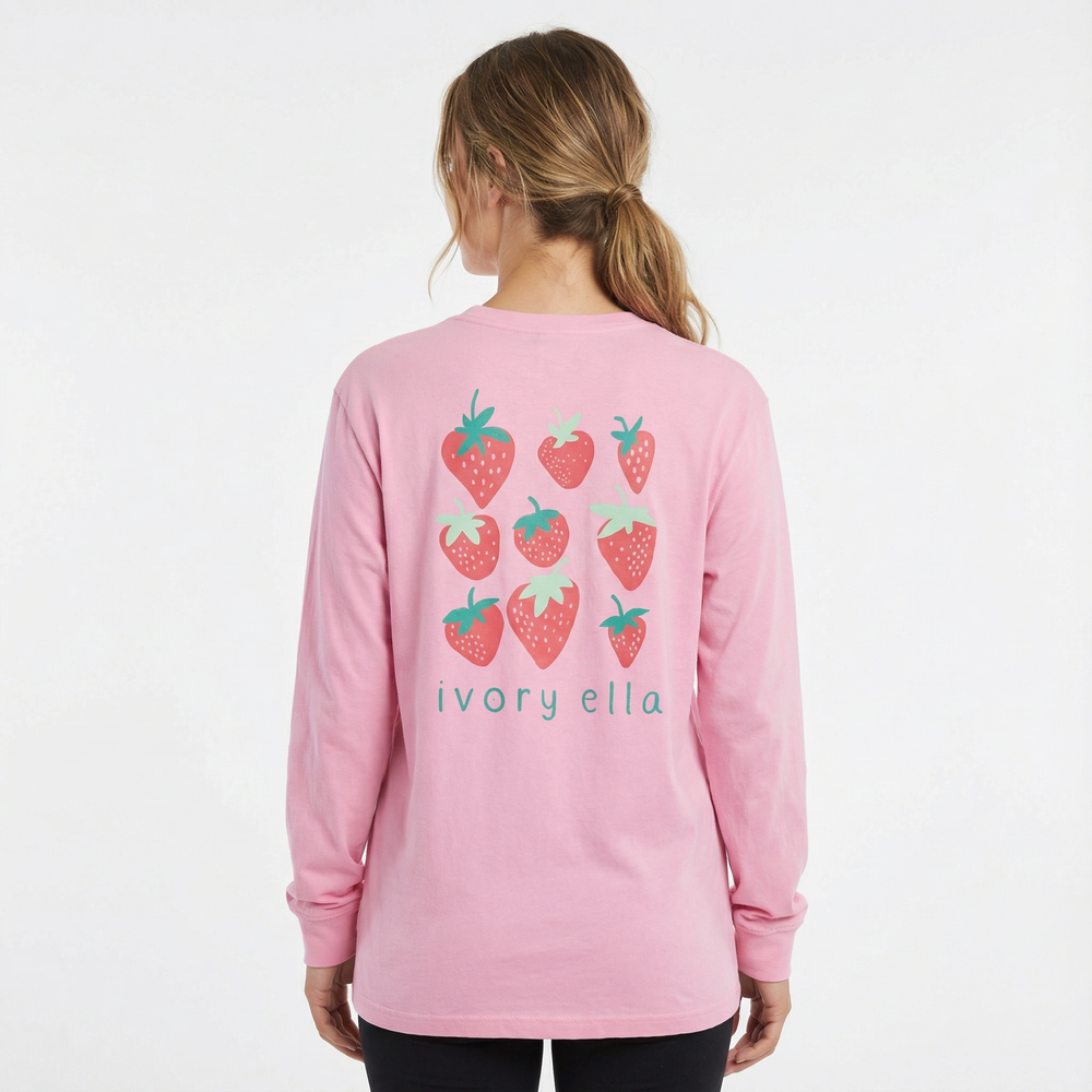 Strawberry Fields Unisex Long Sleeve T-Shirt