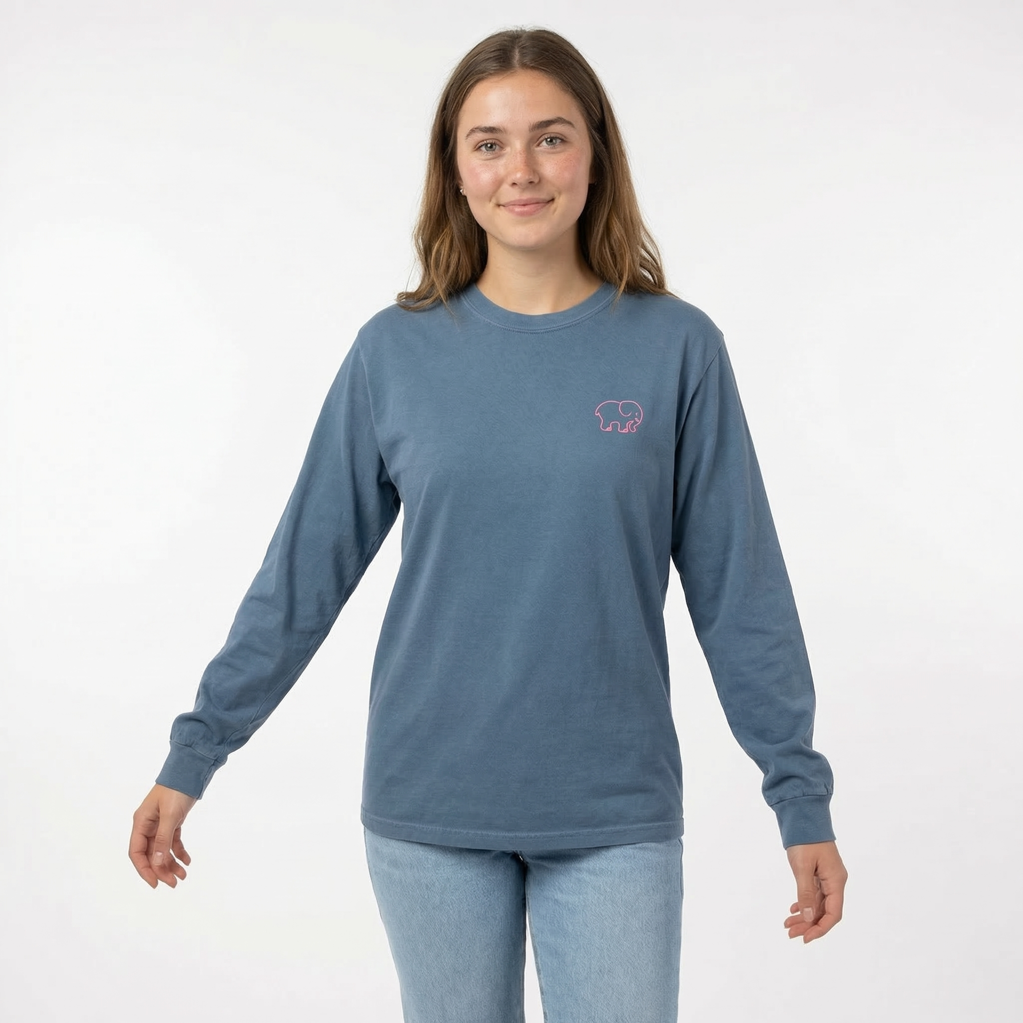 Sunflower Fields Heavyweight Long-sleeve Shirt