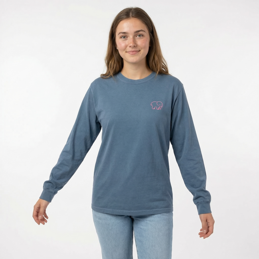 Sunflower Fields Heavyweight Long-sleeve Shirt