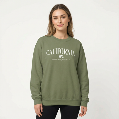 Home Is Where Your Herd Is California Unisex Sweatshirt