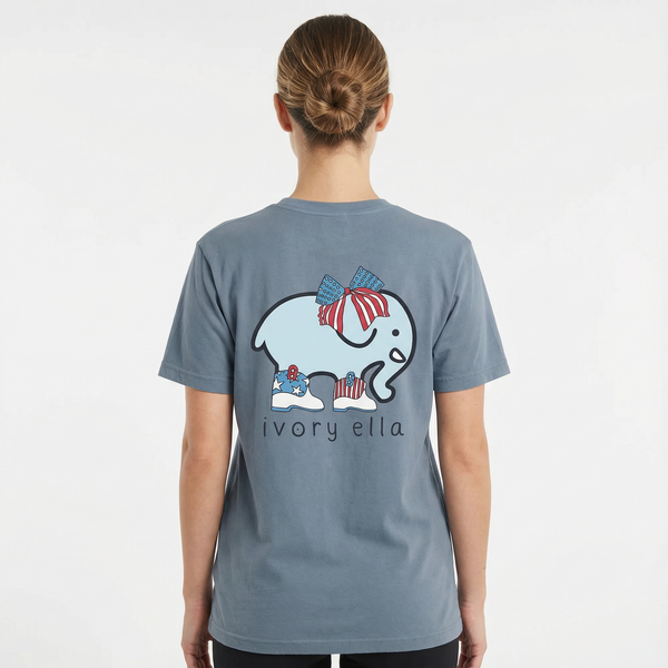 Patriotic Ella Unisex T-shirt – Ivory Ella