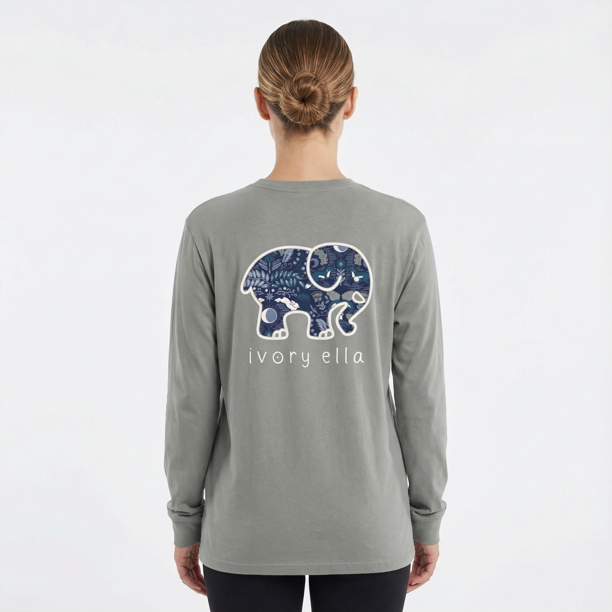 Moonlight Paisley Heavyweight Long-sleeve Shirt