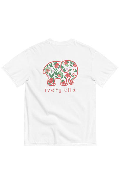 Strawberry Frogs Unisex Heavyweight T-shirt