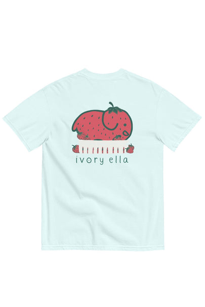 Strawberry Pint Unisex Heavyweight T-shirt