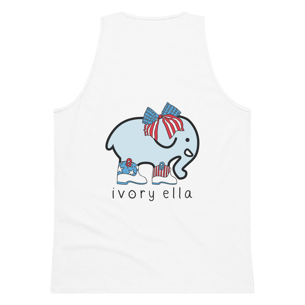 Patriotic Ella Premium Tank Top