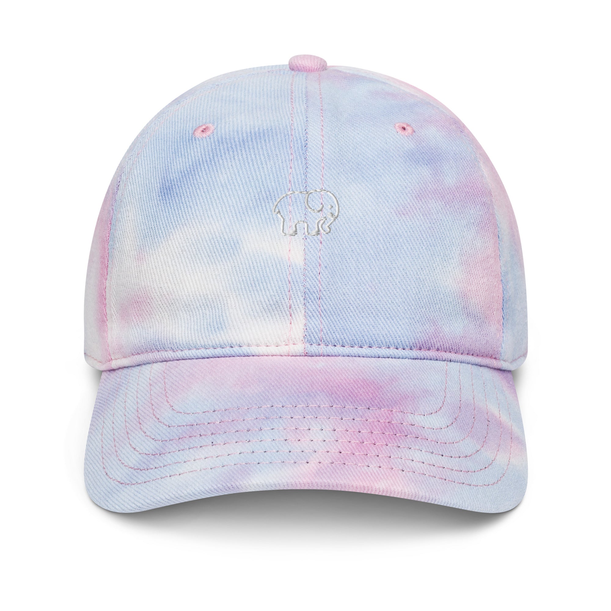 Tie Dye Save The Elephants Hat