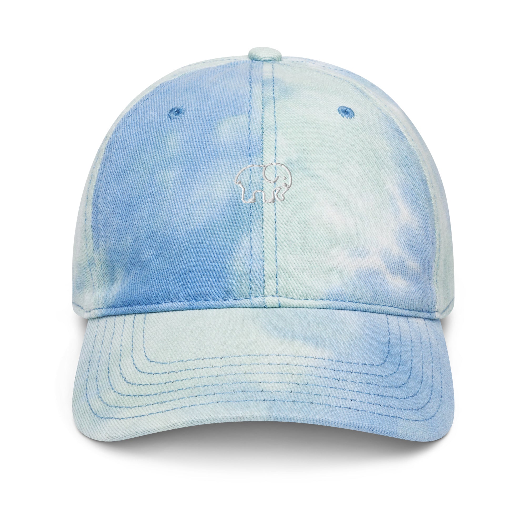 Tie Dye Save The Elephants Hat