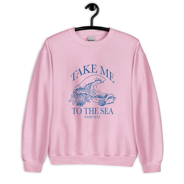 トップス SEA CREWNECK SWEATSHIRT unisex-crew-neck-sweatshirt-