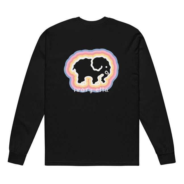 Color Burst Heavyweight Long-sleeve Shirt