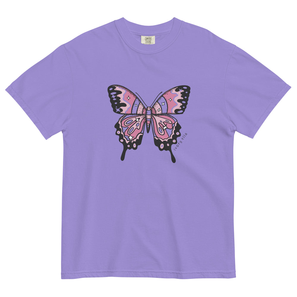 Mystic Butterfly Unisex Heavyweight T-shirt