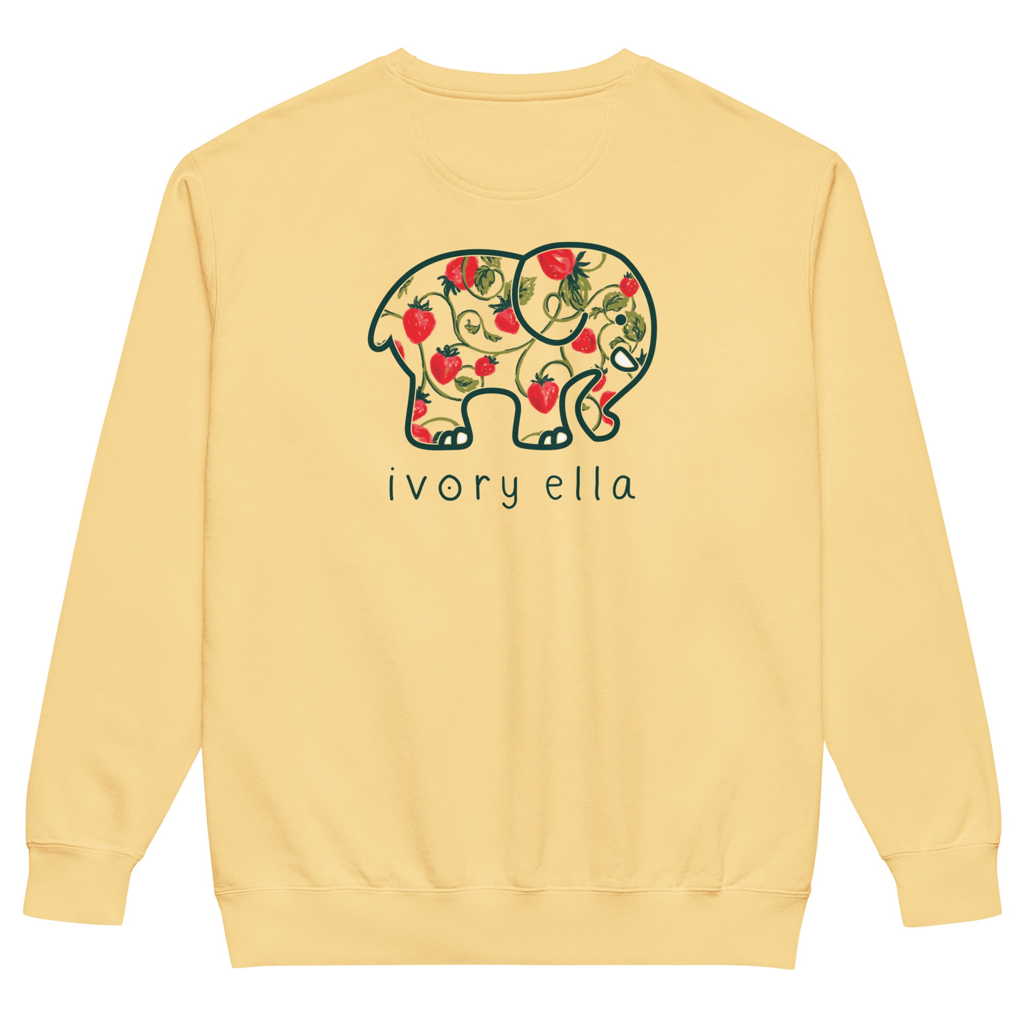 Strawberry Dream Unisex Garment-dyed Sweatshirt