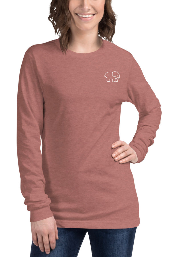 Radiant Paisley Unisex Long Sleeve T-Shirt