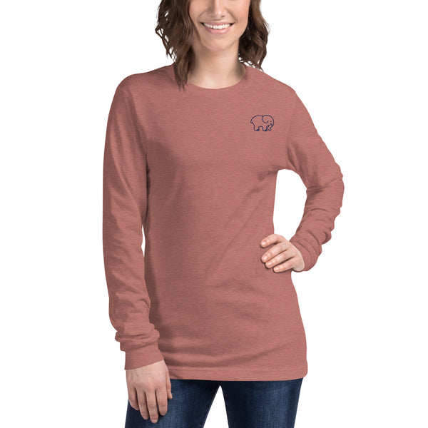 新作モデル Waves Long Sleeve Unisex T-Shirt – Ivory Ella Clothing