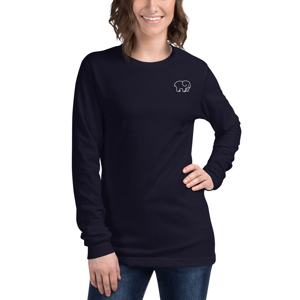 Paisley Long Sleeve Unisex T-Shirt