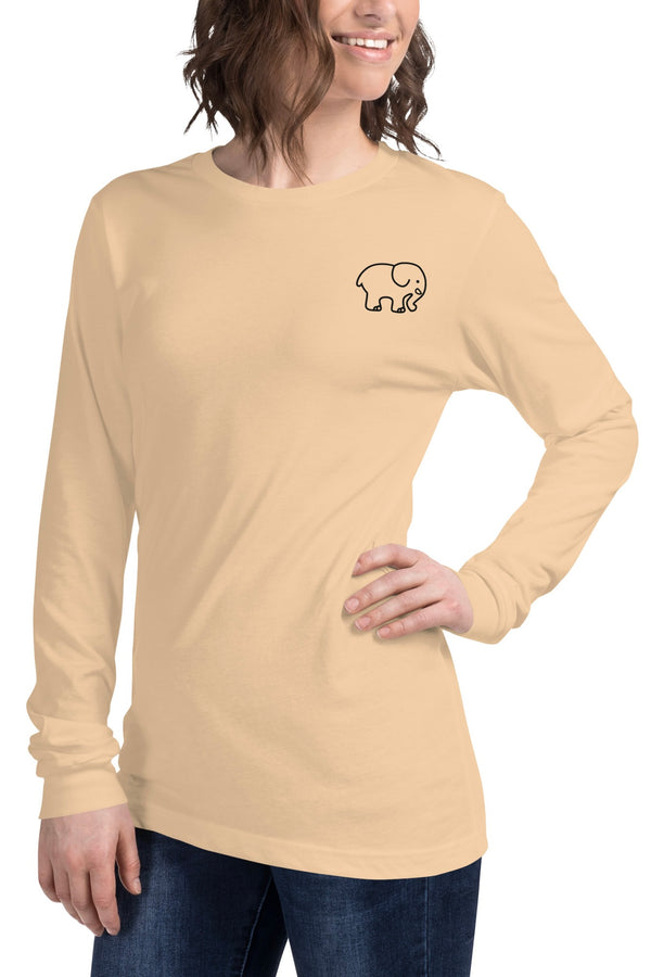 ivory ella white long sleeve