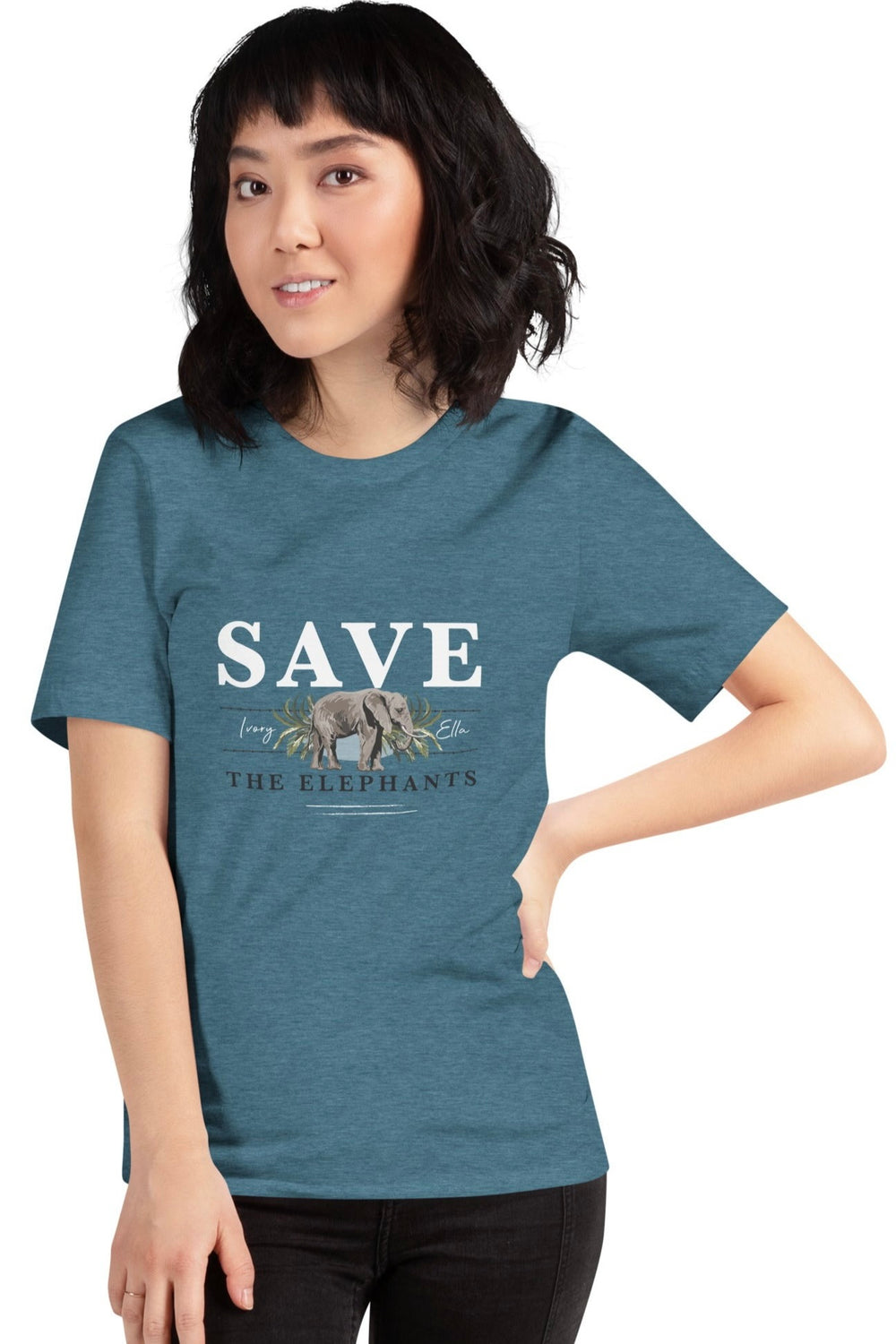 Save the Elephants Unisex Short Sleeve T-Shirt