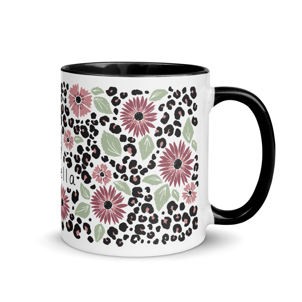 Leopard Blooms Mug