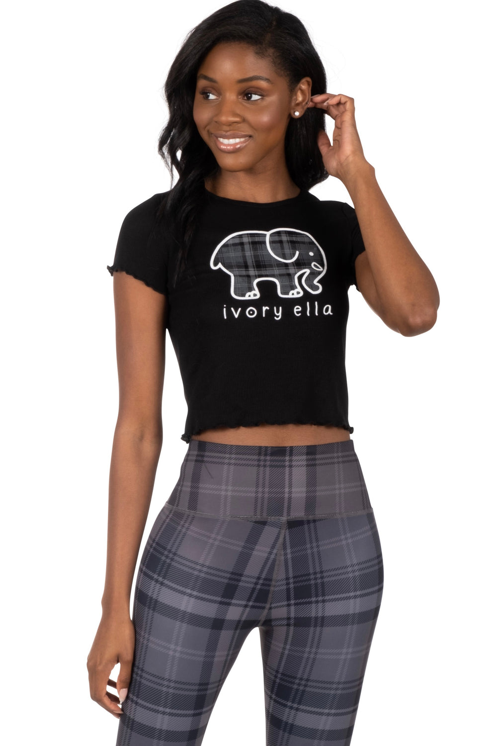 Classic Plaid Waffle Baby T-Shirt