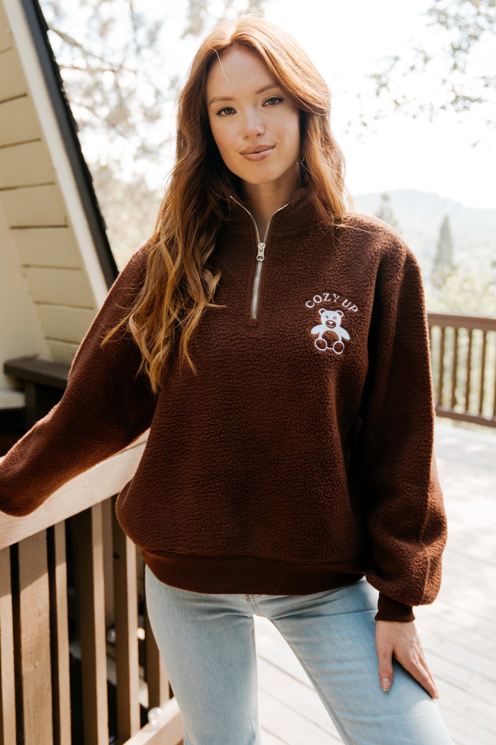 Cozy Up 1/4 Zip Sweatshirt