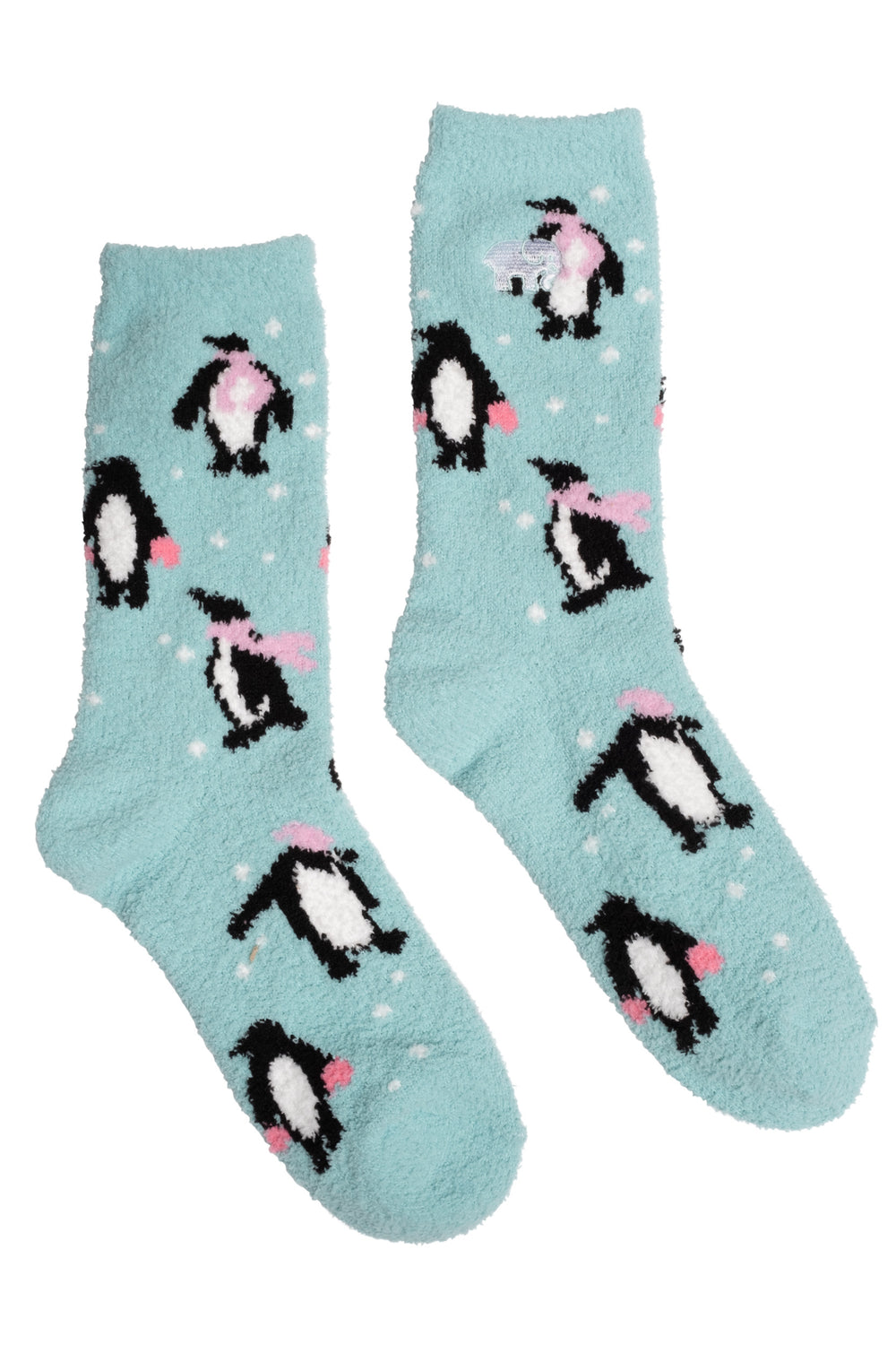 Penguin Fuzzy Sock