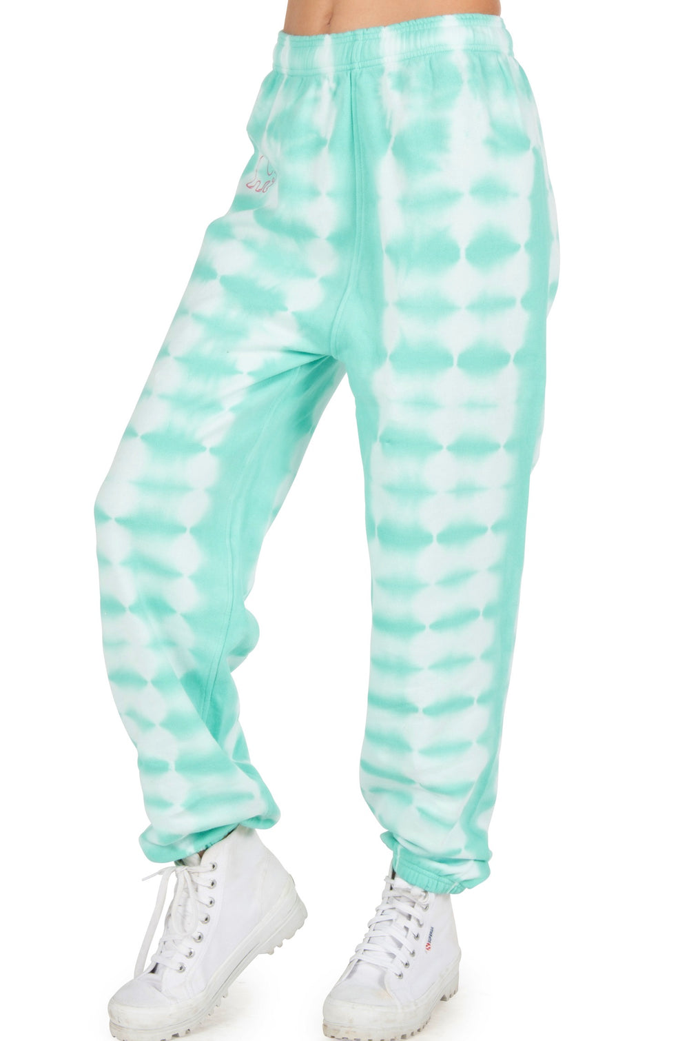 Cockatoo Blue Tie Dye Jogger