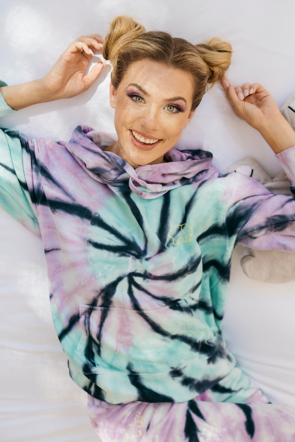 Galaxy Swirl Tie Dye Hoodie